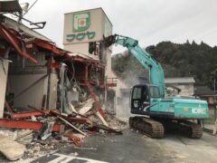 鉄骨造解体工事